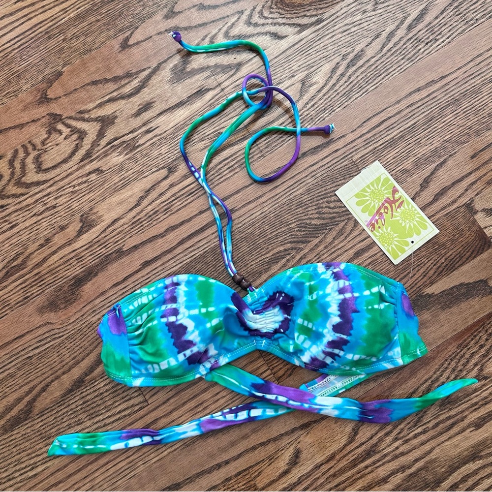 Hobie NWT tie dye bandeau top size medium